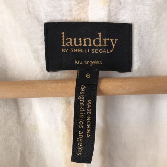 Laundry By Shelli Segel geometrical sheath dress sz 6 zip front - Picture 4 of 7